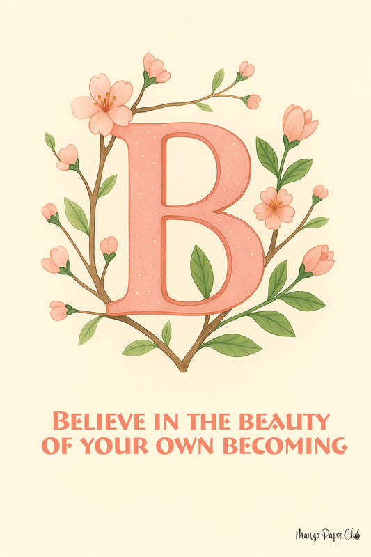 Believe in the Beauty of Your Own Becoming