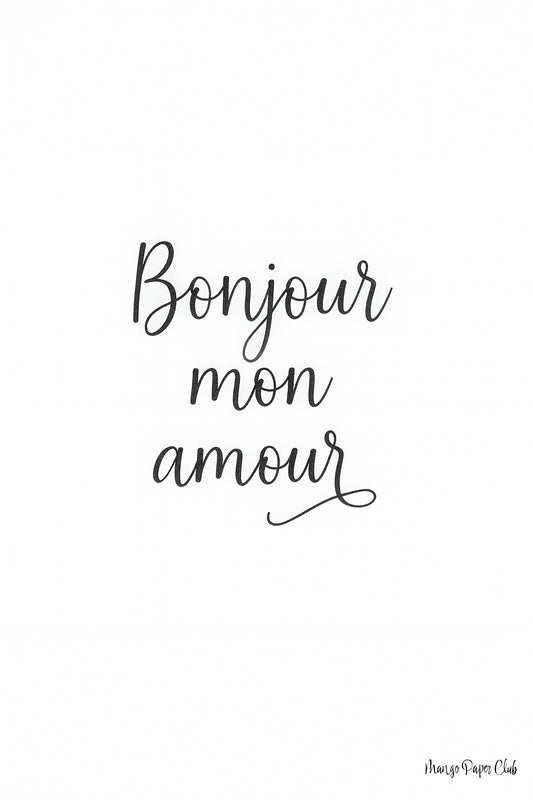 Bonjour Mon Amour