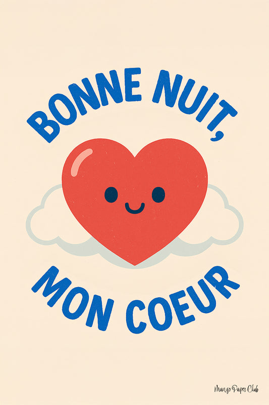 Bonne nuit mon coeur