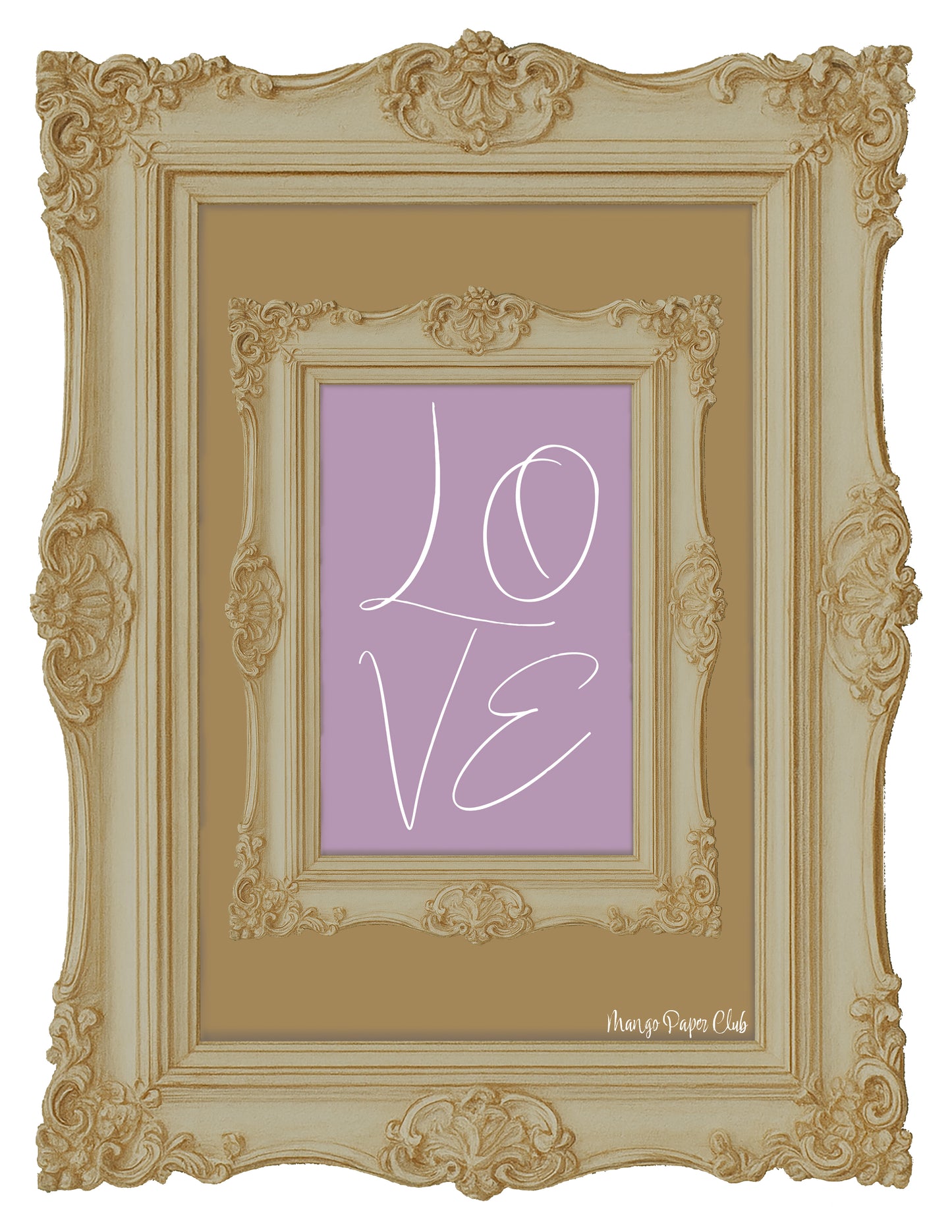 Love-double frame
