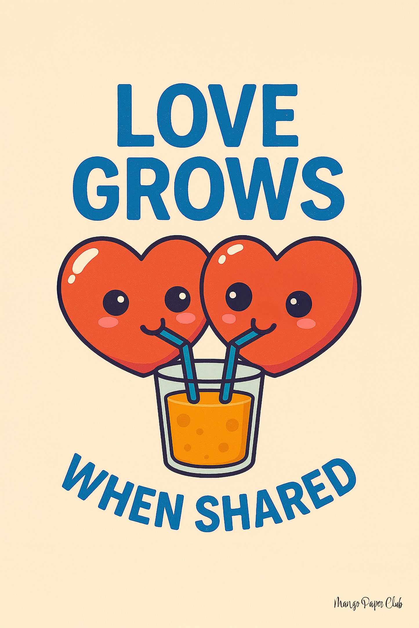 Love grows when shared