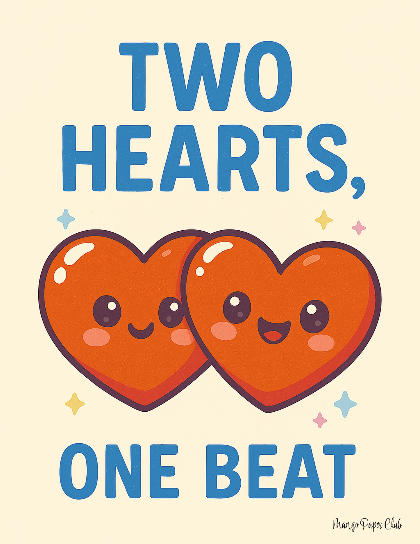 Two hearts one beat