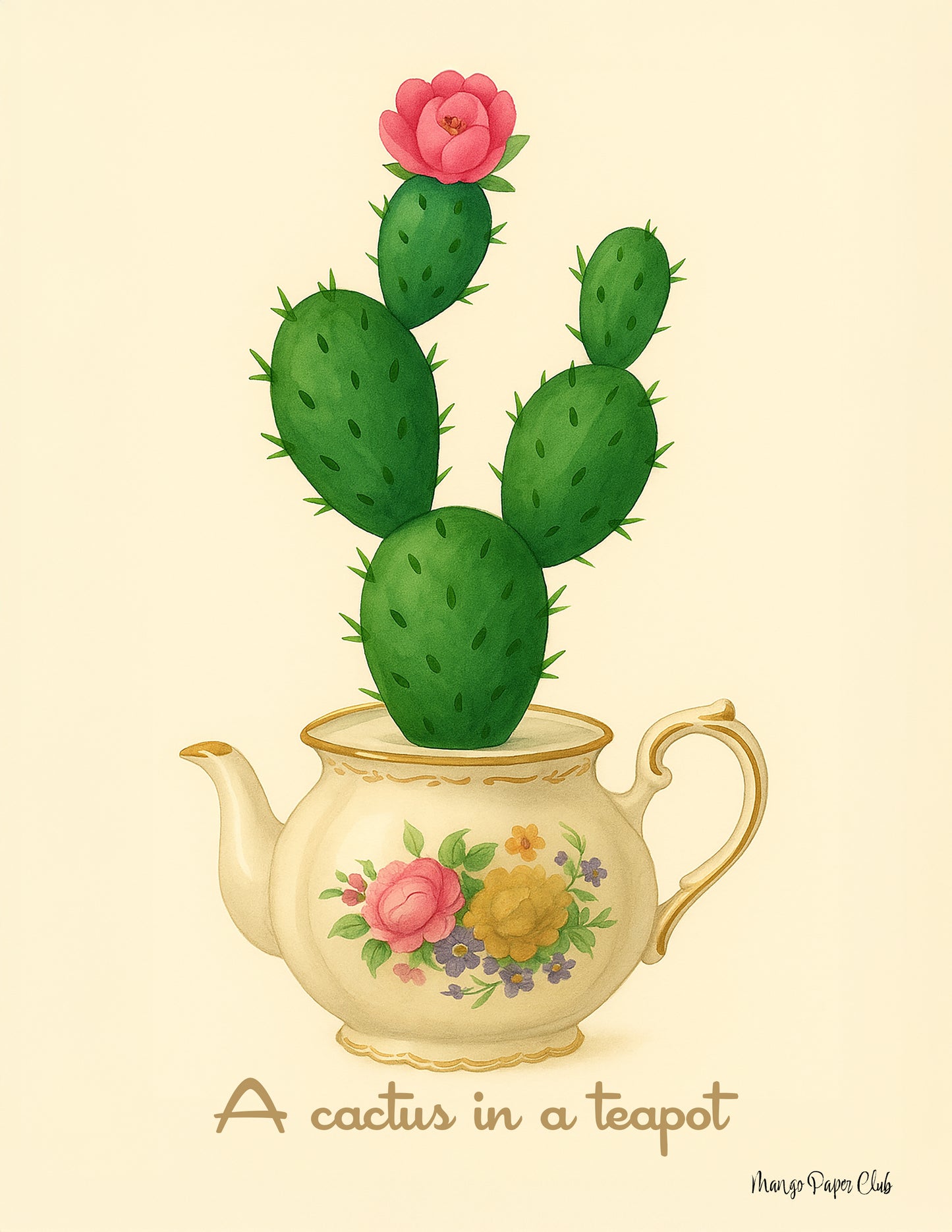 A Cactus in a Teapot
