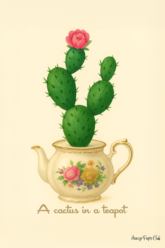 A Cactus in a Teapot