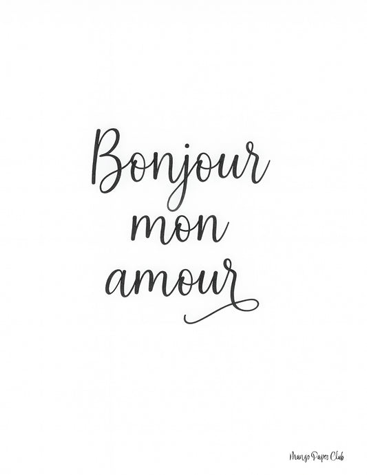 Bonjour Mon Amour