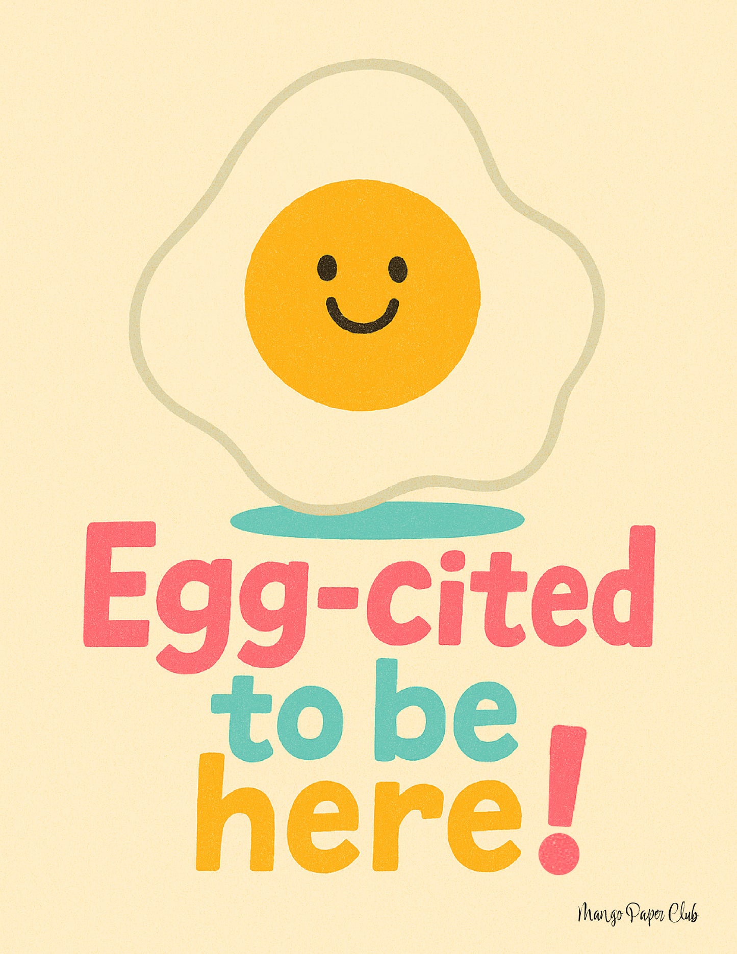 Egg-cited to be here!