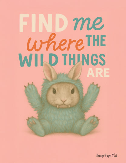 Find Me Where the Wild Things Are