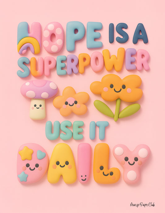 Hope Is a Superpower, Use It Daily