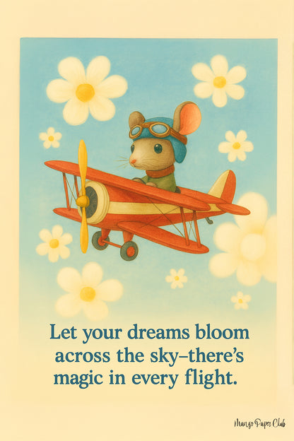Let your dreams bloom across the sky—there’s magic in every flight
