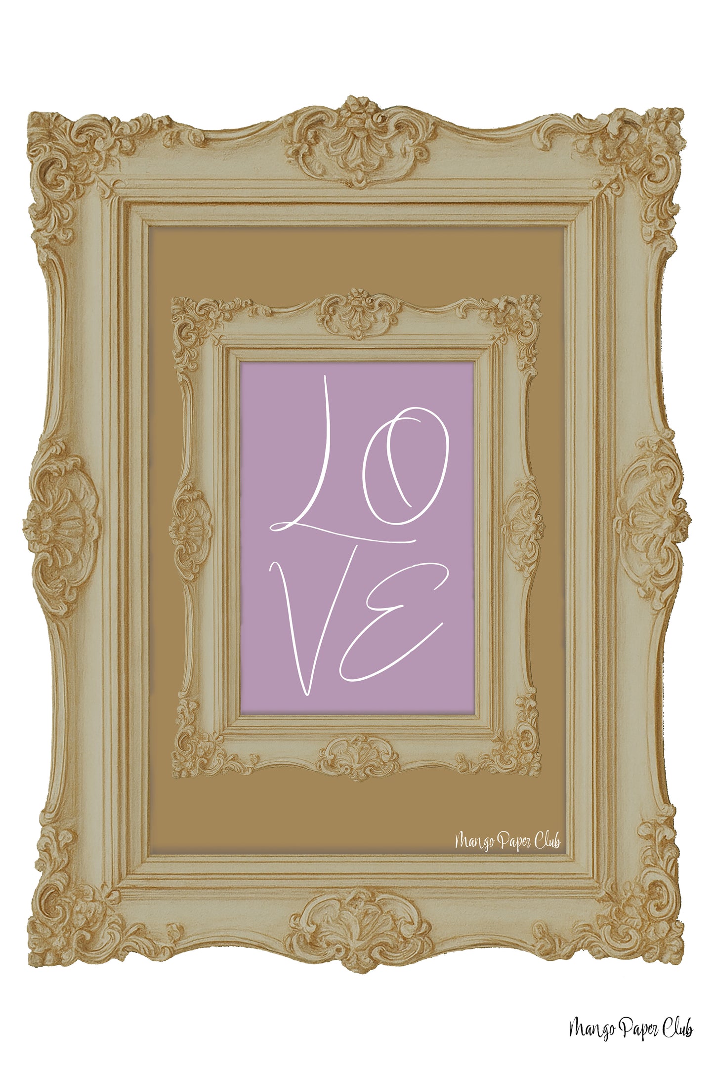 Love-double frame