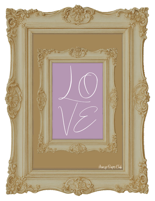 Love-double frame