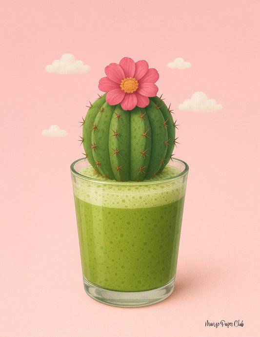 Matcha Cactus 1