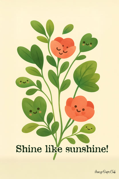 Shine like sunshine!