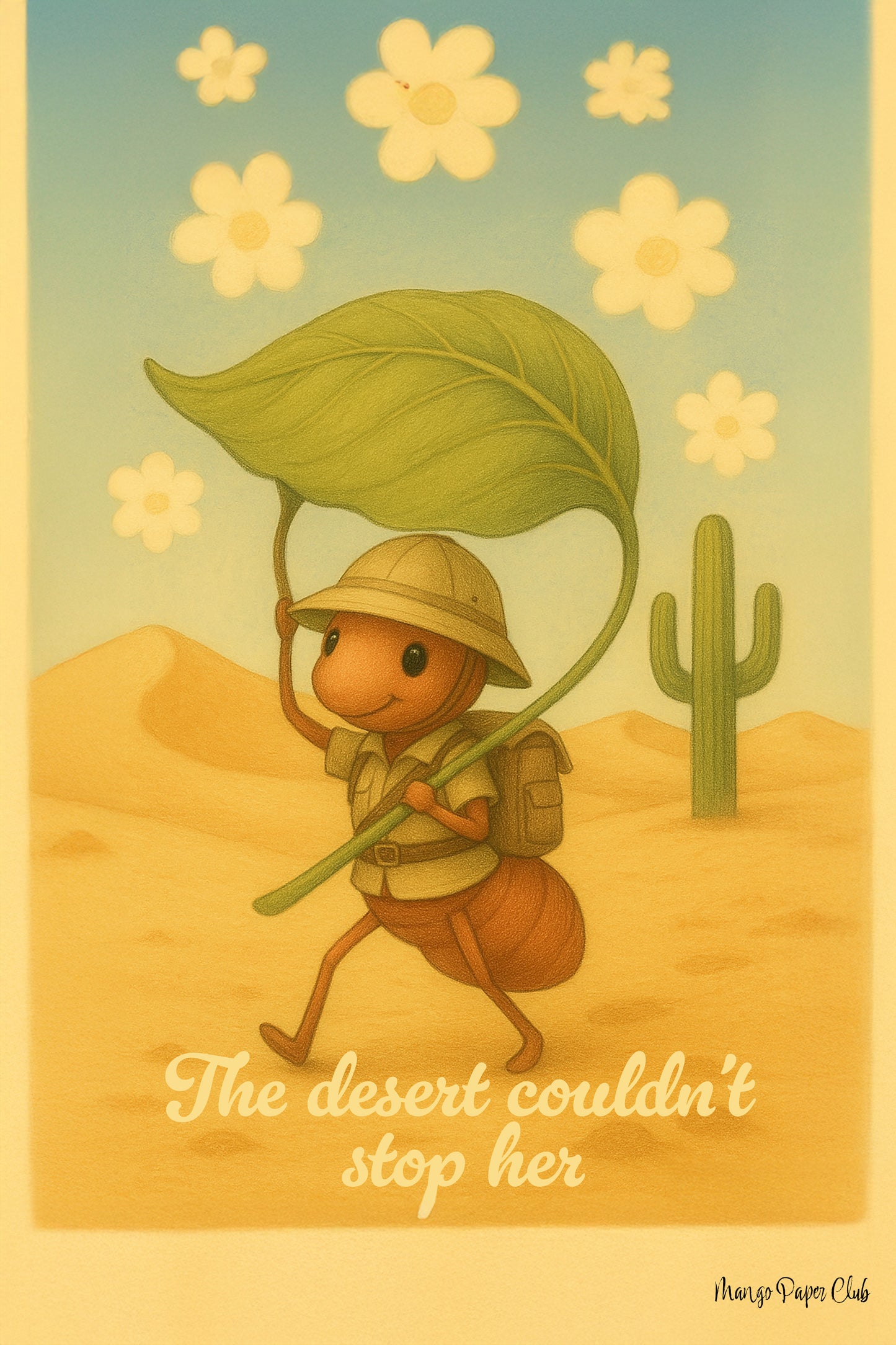 The desert couldn’t stop her