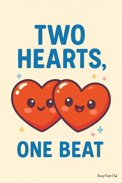 Two hearts one beat
