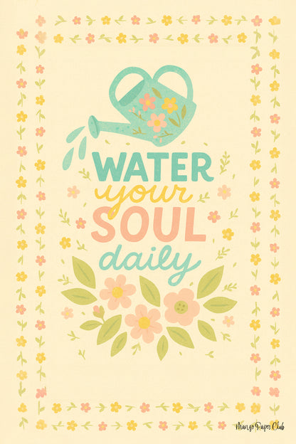 Water Your Soul Daily